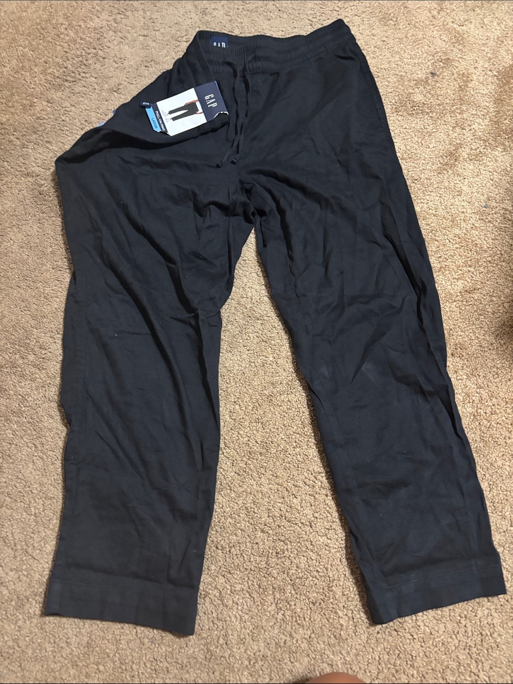 GAP women’s Black Drawstring Joggers